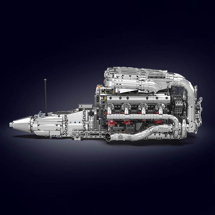 Actual product image Mould King Twin-Turbo Engine