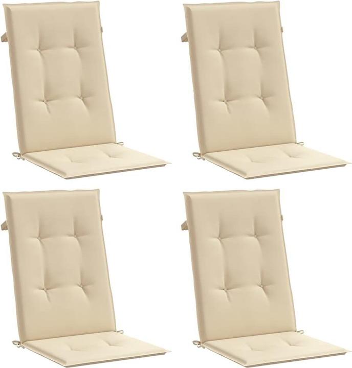 Produktbild vidaXL Gartenstuhlauflage für Hochlehner (120 x 50 cm)