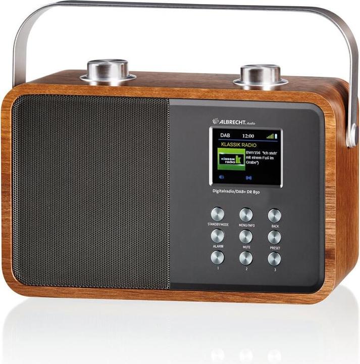 Actual product image Albrecht DR 855 (DAB+, FM, Bluetooth)