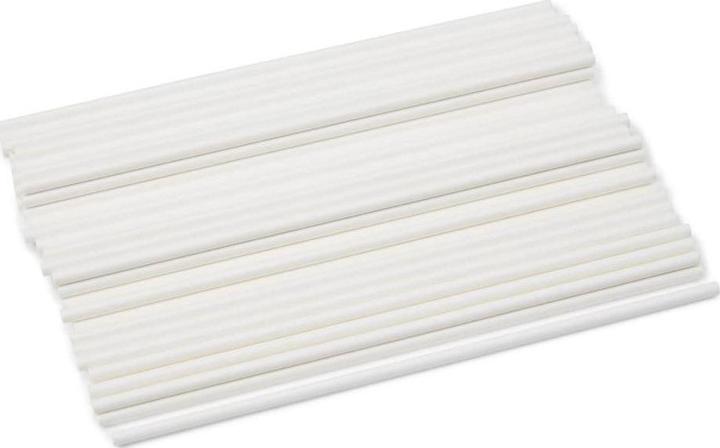 Patisse Bâtonnets Cake Pop blanc 50 pièces 15 cm