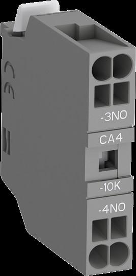 Produktbild ABB CA4-10K Hilfsschalterblock 1-polig / 1S / Push-In-Anschluss 1SBN010160R1010