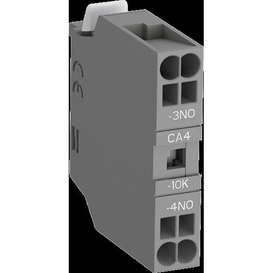 ABB, Verteilerschrank Zubehör, CA4-10K Hilfsschalterblock 1-polig / 1S / Push-In-Anschluss 1SBN010160R1010