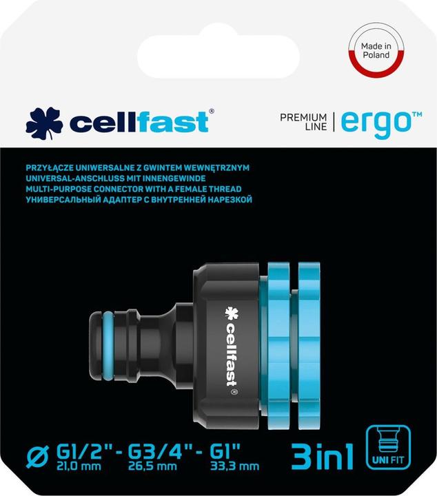 Actual product image Cellfast Universal connection (Tap adaptor)
