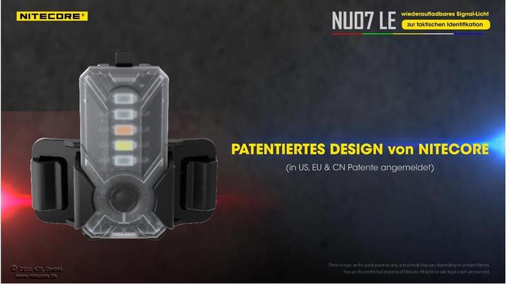 Produktbild Nitecore NU07 LE - Signalleuchte (6.20 cm, 15 lm)