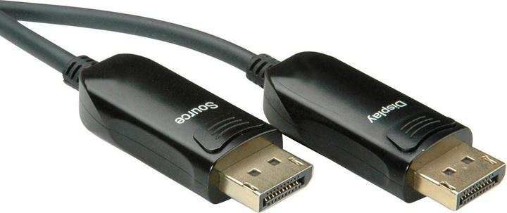 Produktbild Roline displayport v1.4 kabel. aoc. 8k60 st/st. 15m (15 m)