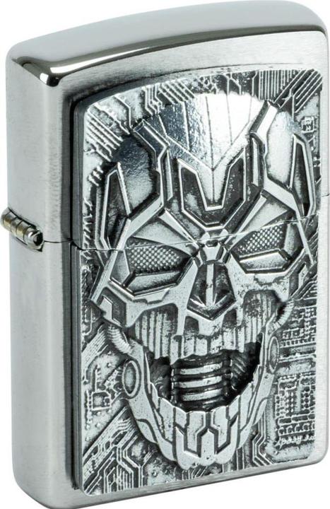 Actual product image Zippo Skull with trick