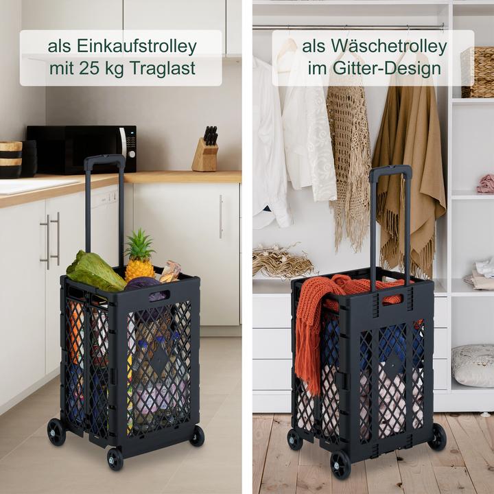 Produktbild Relaxdays Einkaufstrolley