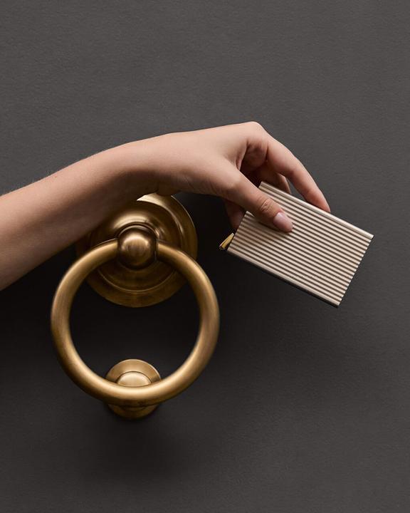 Image du produit Secrid Fluted+ Cardholder, beige