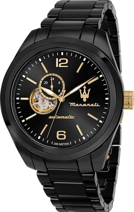 Produktbild Maserati R8823150001 Traguardo Herrenuhr Automatik 45mm 20ATM (Analoguhr, 45 mm)