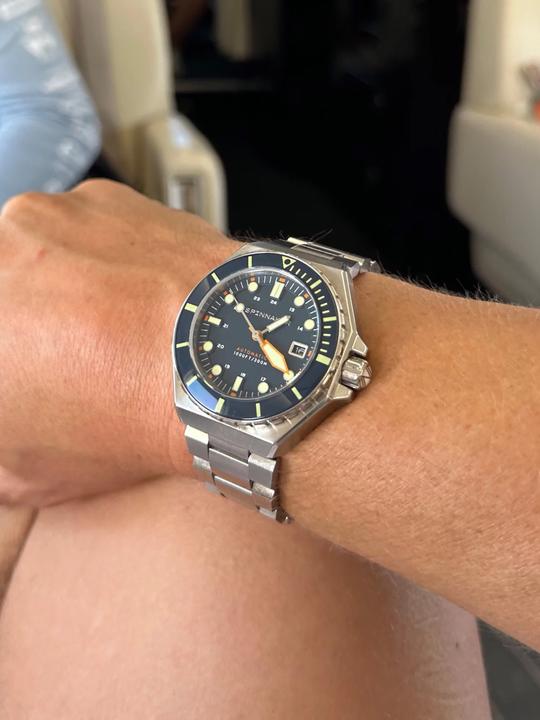 Immagine prodotto Spinnaker SP-5081-GG Orologio Dumas Automatico Uomo 44mm 30ATM (Orologio sub, 44 mm)