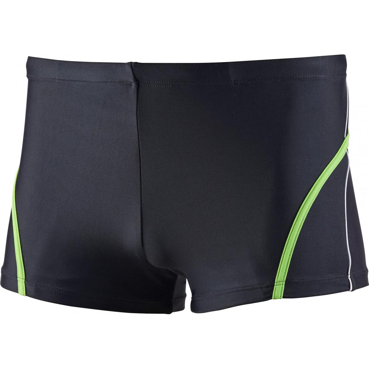 Basic, Herren, Badehose, Maud. enge Boxermänner 8036 0 10 schwarz, Schwarz, (10)