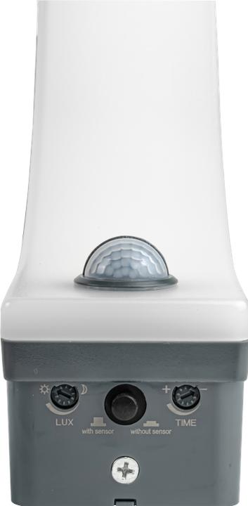 Produktbild Tracon Wandleuchte, geschwungene Form, Anthrazit (2300 lm, IP65)