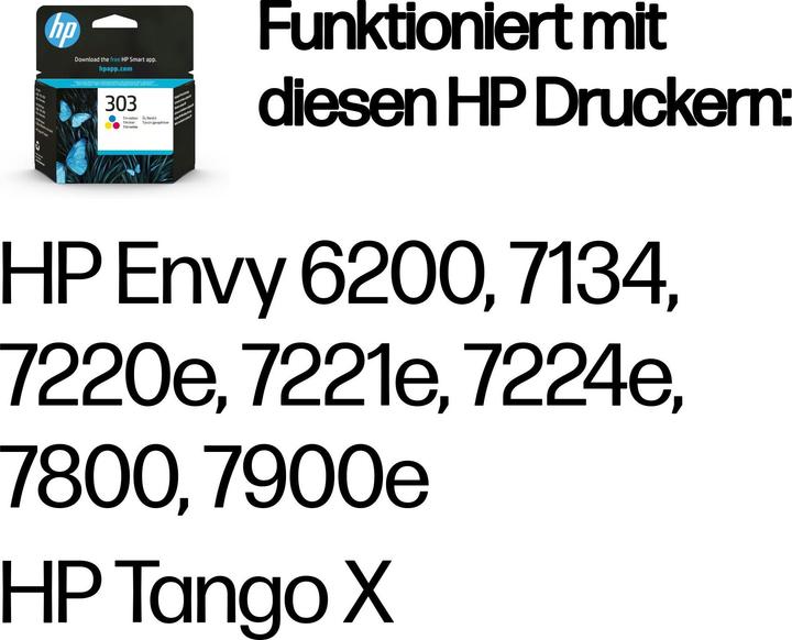 Immagine prodotto HP 303 (M, C, Y)