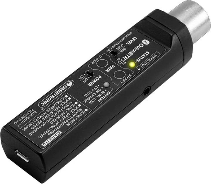 Actual product image Omnitronic QuickBTR-5.0 (Transmitter & Receiver)