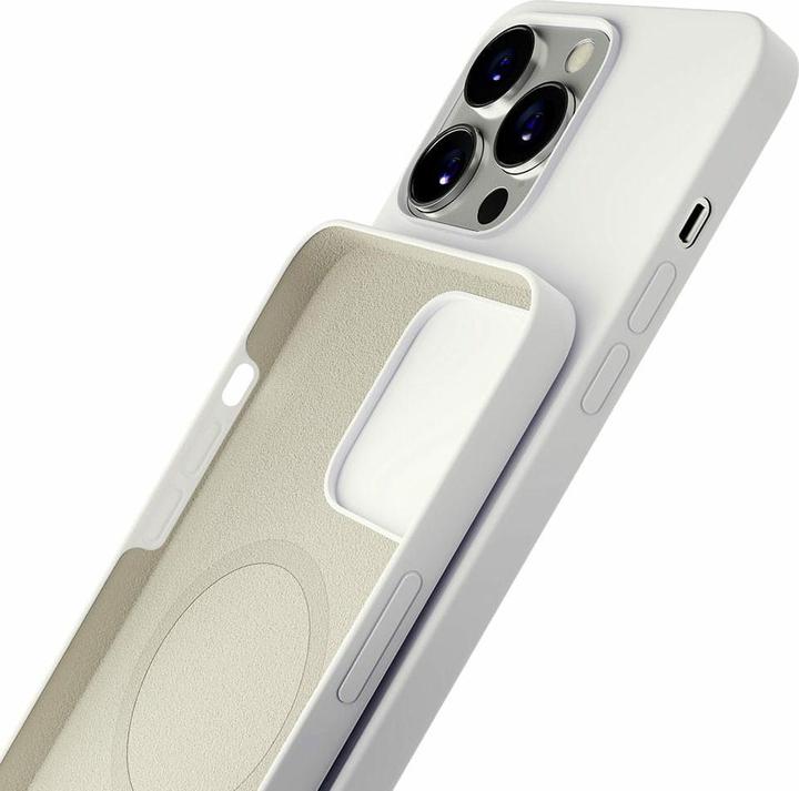 Produktbild 3MK Hardy Case iPhone 13 Pro 6,1" srebrno-biały/silver-white MagSafe (Apple iPhone 13 Pro)