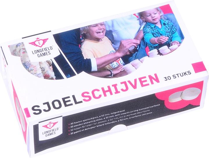 Produktbild Longfield Games Sjoelschijvenset, 30st.