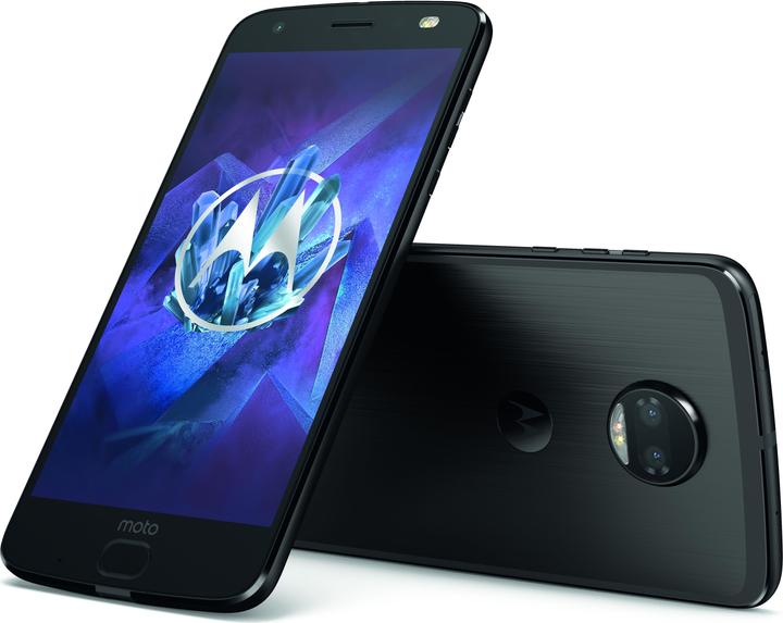 Actual product image Motorola Moto Z2 Force (64 GB, Super Black, 5.50", Hybrid Dual SIM, 12 Mpx, 4G)