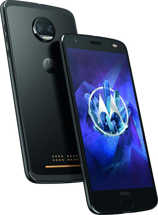 Actual product image Motorola Moto Z2 Force (64 GB, Super Black, 5.50", Hybrid Dual SIM, 12 Mpx, 4G)