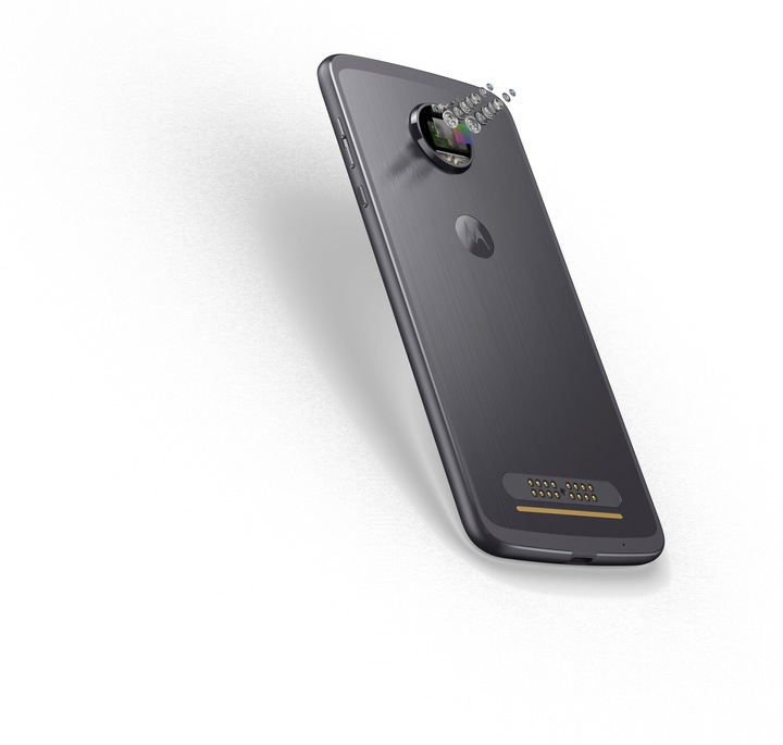 Produktbild Motorola Moto Z2 Force (64 GB, Super Black, 5.50", Hybrid Dual SIM, 12 Mpx, 4G)