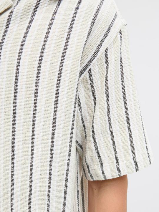Produktbild Jack & Jones Jorcoba Stripe Resort Shirt Ss Sn (XL)