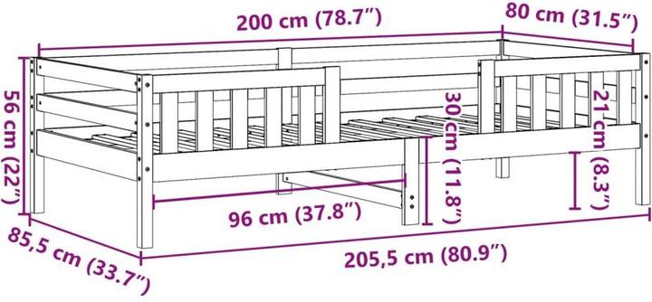Immagine prodotto vidaXL Costandin (80 x 200 cm)