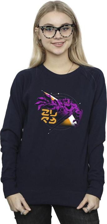 Actual product image Disney Womens/Ladies Lightyear Zurg Space Circle Sweatshirt (XL)