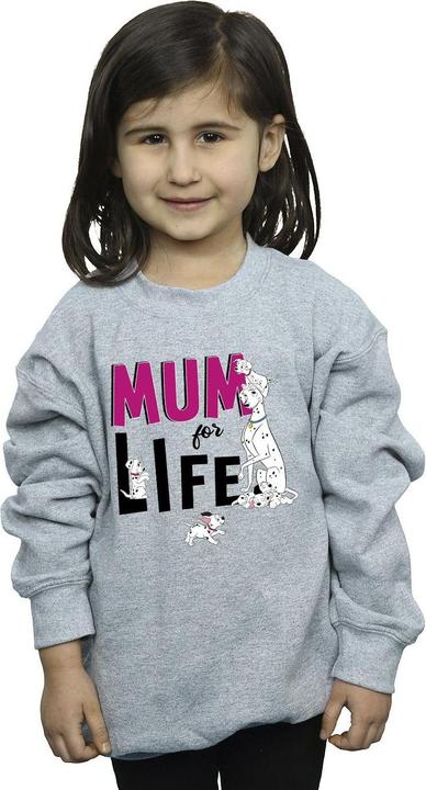 Produktbild Disney 101 Dalmatians Mum For Life Sweatshirt Mädchen (116)