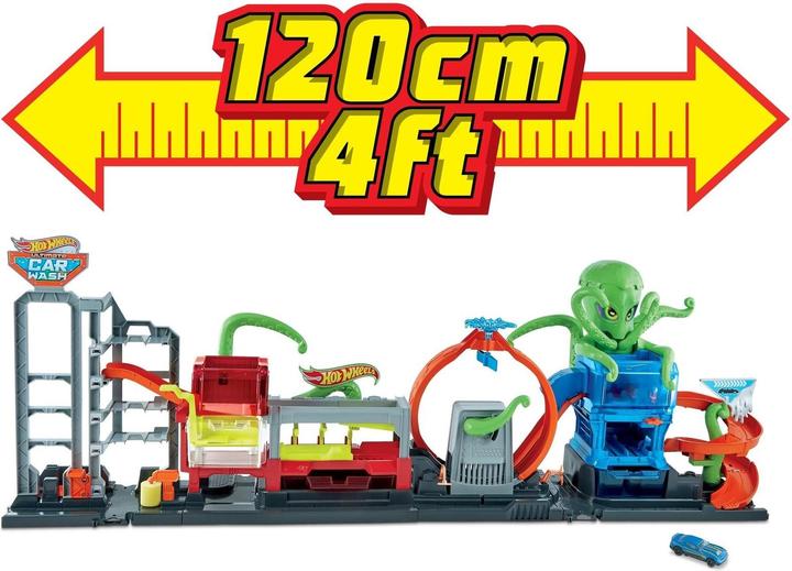 Produktbild Hot Wheels City Color Reveal Ultimative Auto-Waschanlage