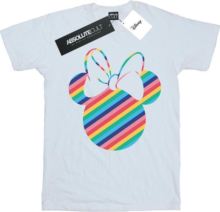 Immagine prodotto Disney Minnie Mouse Rainbow Face Maglietta Ragazze (140, 146)