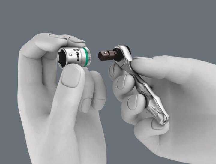 Productafbeelding Wera BitCheck 30 Cyclop Mini 2 (Inbus, Vierkant stopcontact)