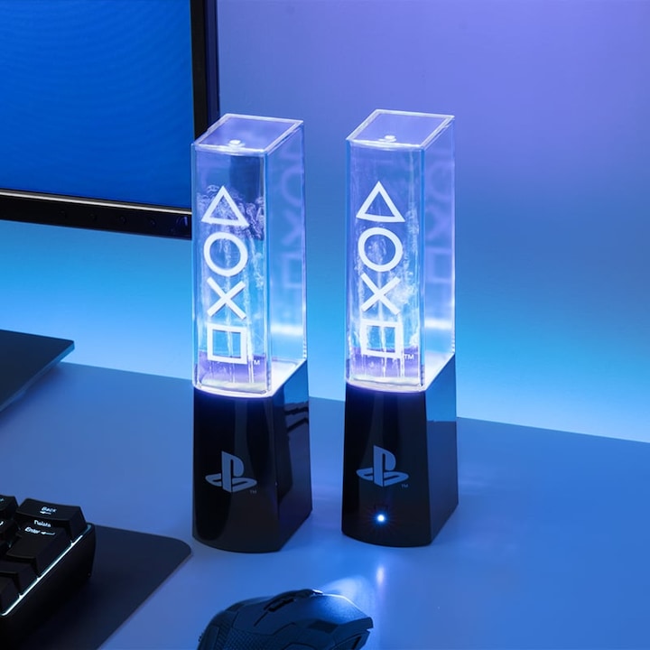 Actual product image Paladone Products Playstation Liquid Dancing Light (Playstation Classic)
