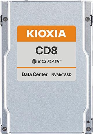 Produktbild Kioxia X121 CD8-V dSDD PCIe U.2 SIE (12800 GB, 2.5")