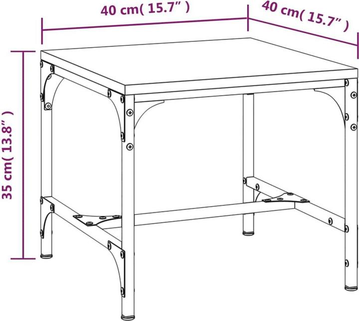 Image du produit vidaXL Beistelltisch