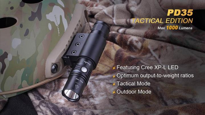 Produktbild Fenix Pd35 Tac (13.70 cm, 1000 lm)