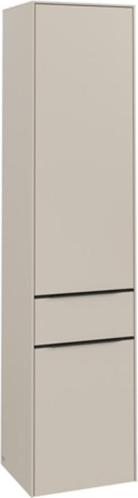 Cashmere Grey, Volcano Black