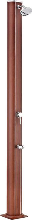 Produktbild Gre Solardusche Aluminium oval - Holzoptik - 32 Liter