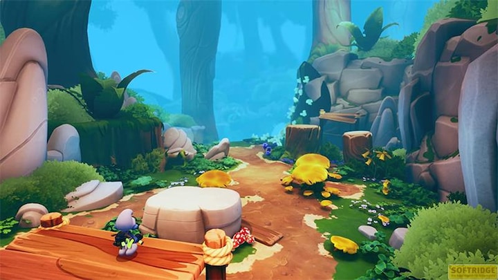 Produktbild Microids Die Schlümpfe 2 – Der Gefangene des grünen Steins D1-Edition (Switch, Switch Lite, Switch OLED, DE)