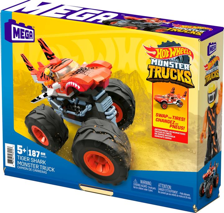 Immagine prodotto Mega Construx Mostro camion squalo tigre