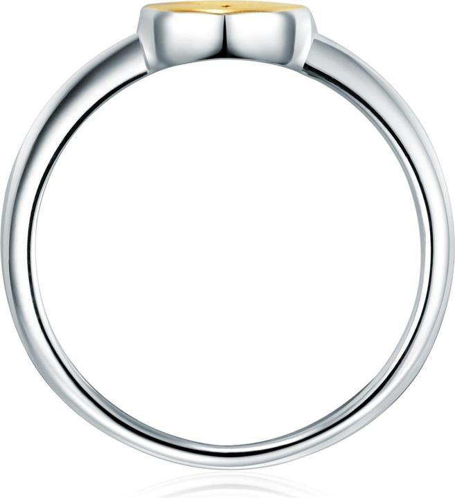 Actual product image Lulu & Jane Sterling silver diamond silver/yellow gold - 33666 (58, 925 Silver)
