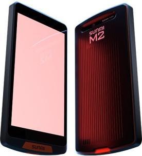 Actual product image Sunmi M2 mobile terminal, Android 7.1, 1GB + 8GB, Wifi