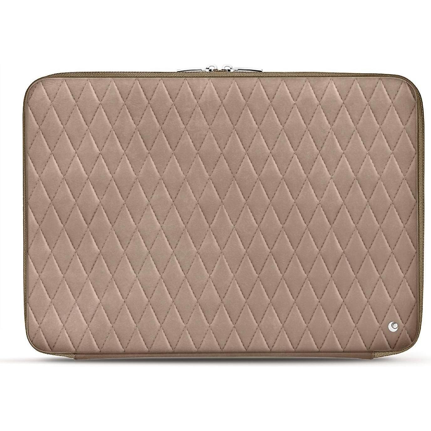 Noreve Lederhülle, Notebooktasche, Beige