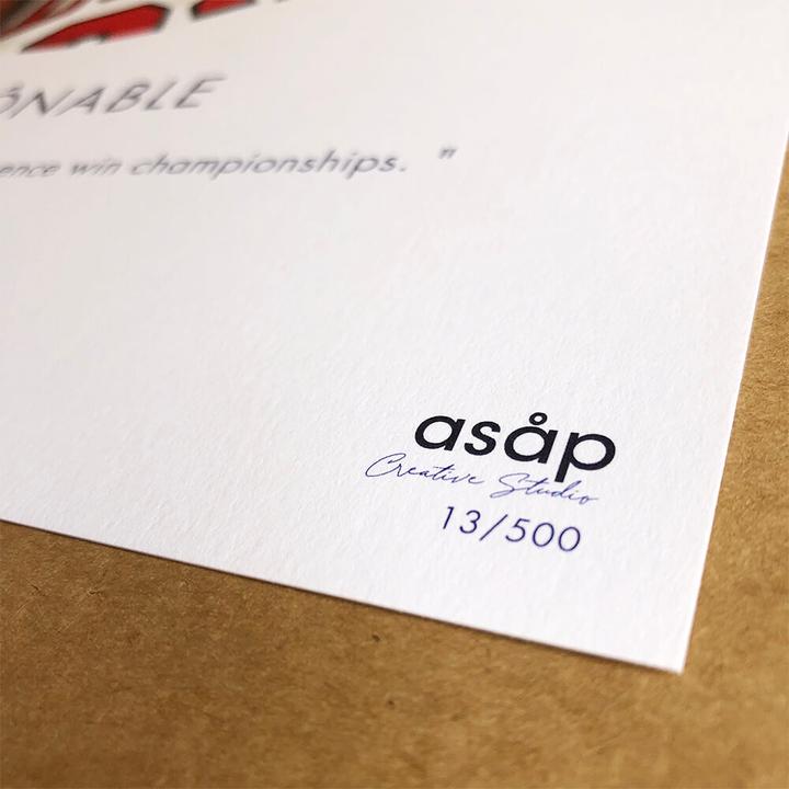 Immagine prodotto Asåp Creative Studio mostrare il seduttore (30 x 40 cm)