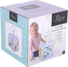 Actual product image Jipy Activity Cube Wood Uni Colour