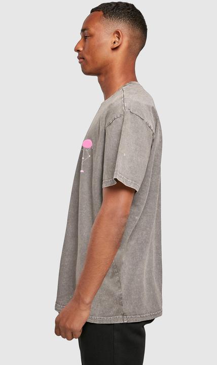 Produktbild Merchcode Flamingo Acid Washed Heavy Oversized Tee - 116899 (L)