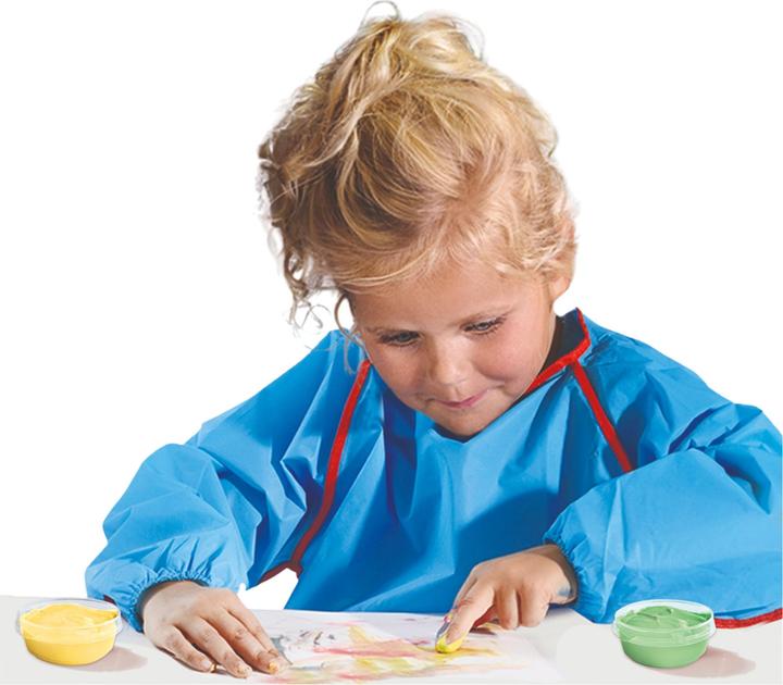 Produktbild Ses Fingerfarbe Pastell 6 Farben x 45 ml (Pastell-blau, Pastell-Grün, Lila, Pastell-Gelb, Pastell-Orange, Pastell-rosa, 270 ml)