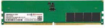 Actual product image Transcend DDR5 24GB JetRam 5600MHz U-DIMM 1Rx8 3Gx8 CL46 1.1V (1 x 24GB, 5600 MHz, DDR5 RAM, DIMM)