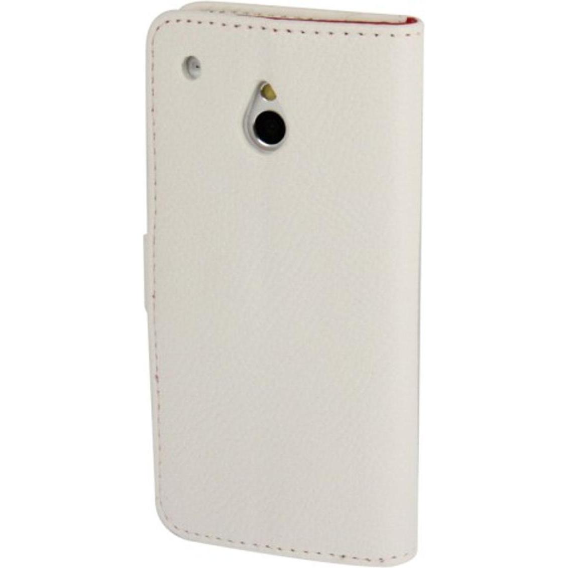 König Design Handyhülle für Handy HTC One mini M4 Weiss (HTC One Mini), Smartphone Hülle, Weiss