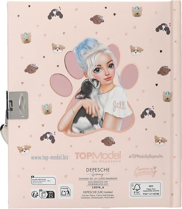 Image du produit Top Model Topmodel - TOPModel DOGGY Diary KITTY and DOGGY - (413570) (À rayures)