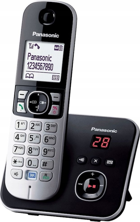 Produktbild Panasonic KX-TG6821 DECT-Telefon Anrufer-Identifikation