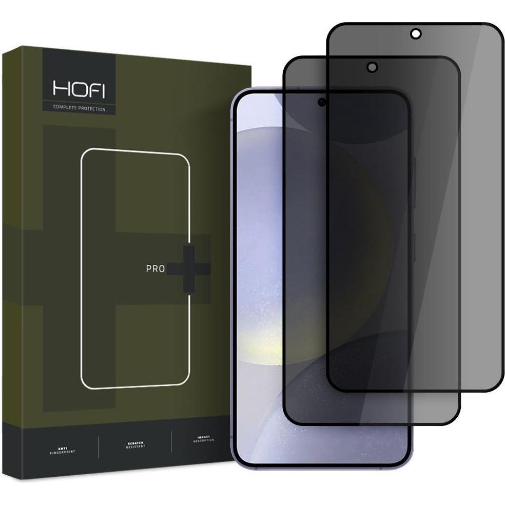 Hofi Anti Spy Glas Pro+ 2er-Pack Privatisiertes Glas Galaxy S25 Privacy (2 Stk., Samsung Galaxy S25) (53943954)